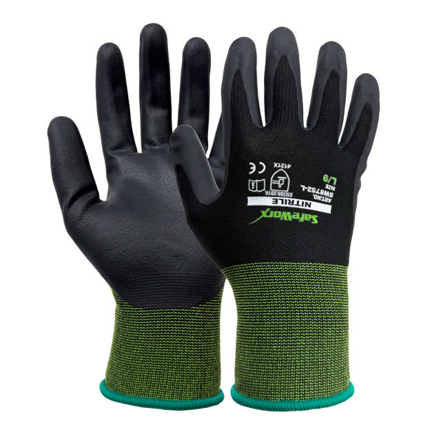 ASSEMBLY GLOVE NITRILE RECYCLED